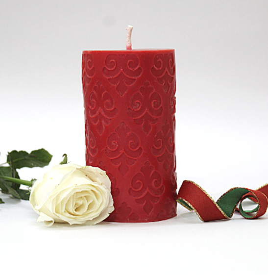 cylindrical candle