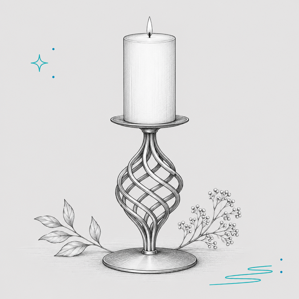 Pillar Candle Holders